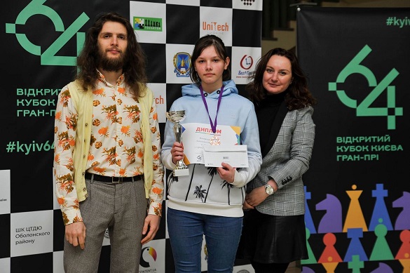 Черкаська школярка стала призеркою наймасштабнішого шахового турніру