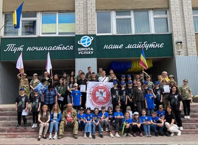 Козацький курінь 7 школи відзначив День Героїв